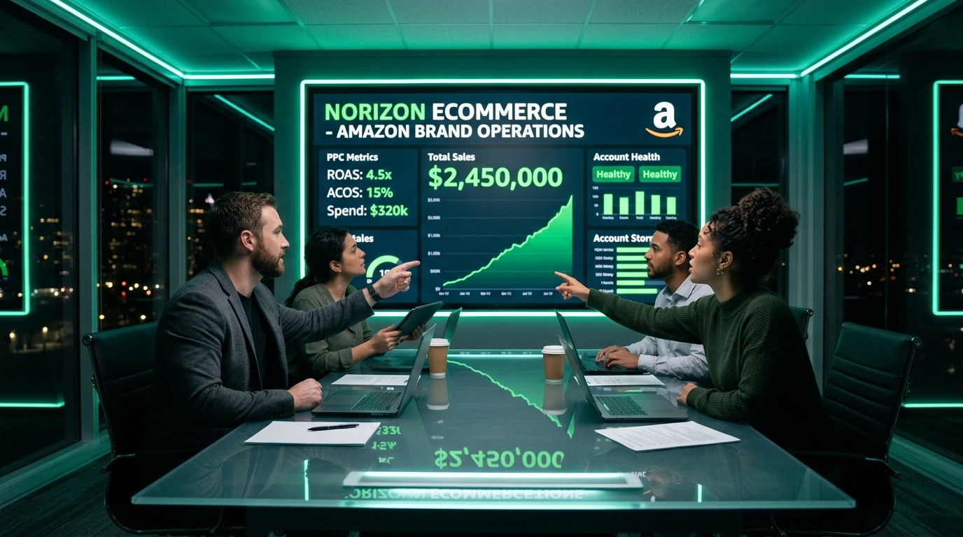 Amazon brand management dashboard