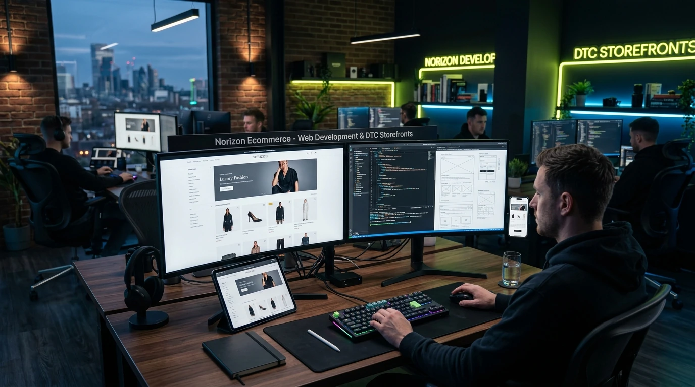 Direct-to-consumer ecommerce storefront build